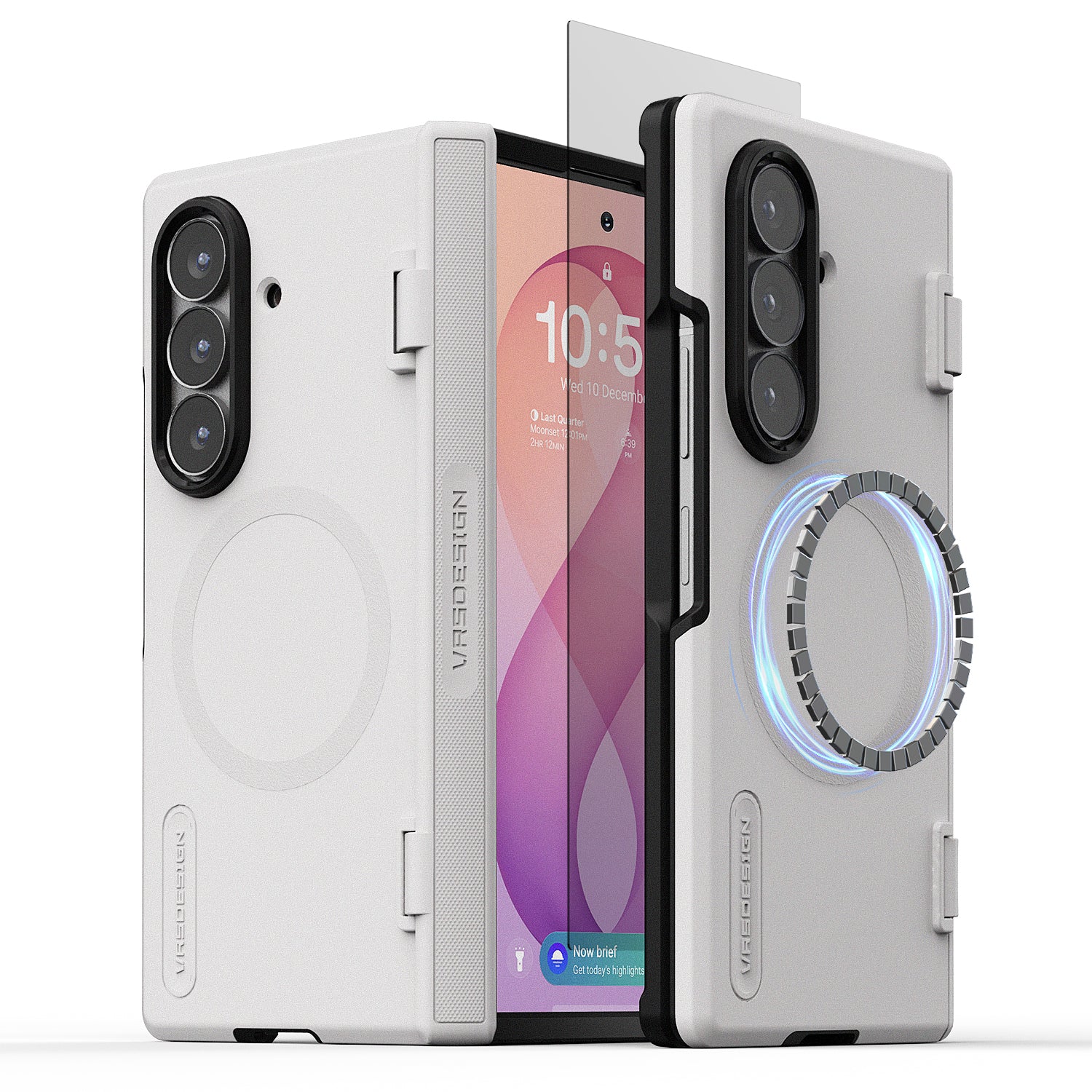 Samsung Galaxy Z Fold 8 Ultra Modern case shown from the rear with a clean, contemporary design.