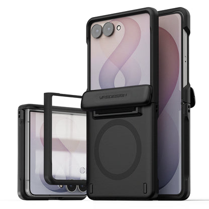 VRS DESIGN Modern case for Samsung Galaxy Z Flip 8 with a slim protective design and magnetic compatibility.