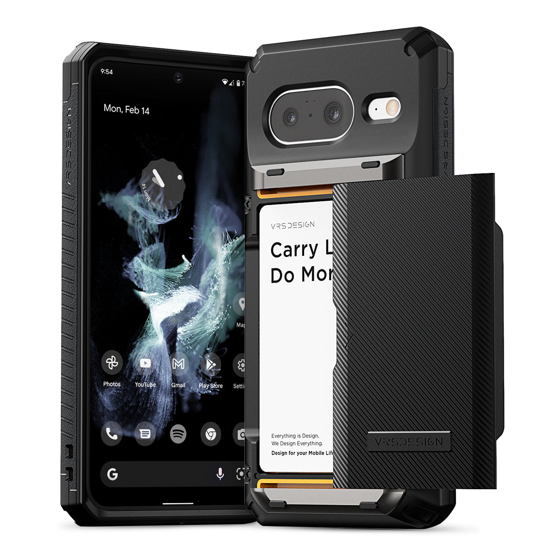 google pixel 8 case wallet kickstand rugged protection all in one modern stout men women outdoor essential card carry wallet holder damda glide pro