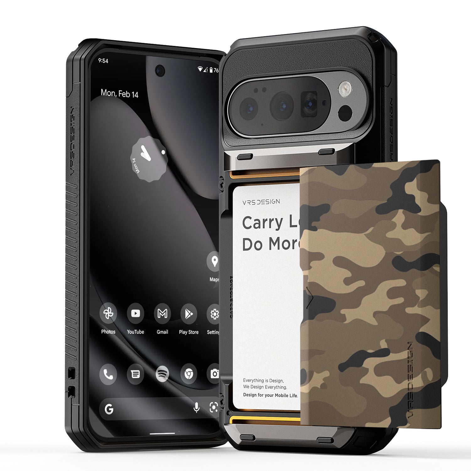 Google Pixel 10 &amp; 10 Pro Case Damda Glide Pro Wallet Case
