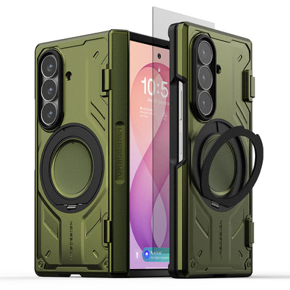 VRS DESIGN Active case for Samsung Galaxy Z Fold 8 Ultra with rugged protection and a built-in magnetic ring.