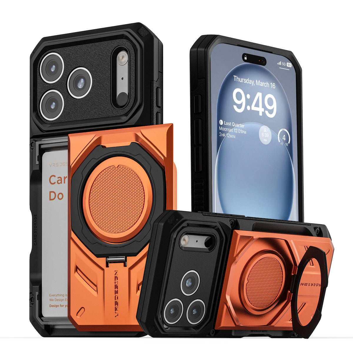 For iPhone 18 Pro / 17 Pro Case Damda Glide Hybrid (Newly Upgraded)
