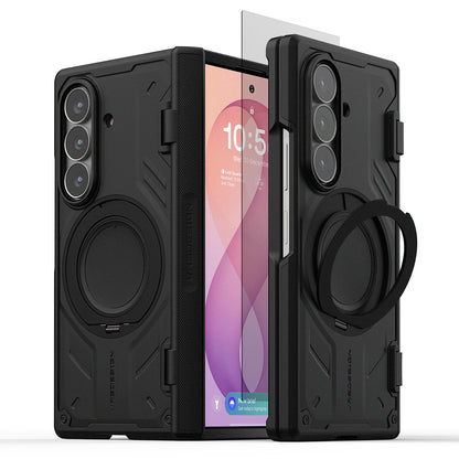 VRS DESIGN Active case for Samsung Galaxy Z Fold 8 Ultra with rugged protection and a built-in magnetic ring.