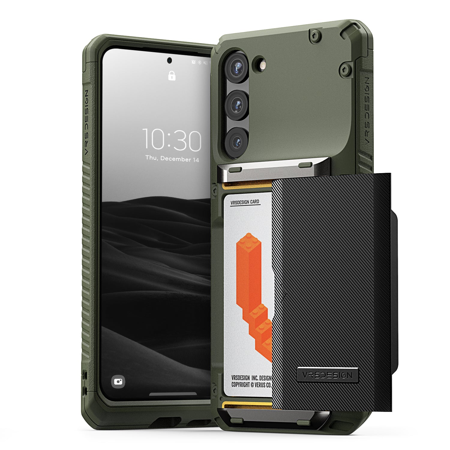 Best Wallet Case for Galaxy S23 Ultra | VRS Design Damda Glide Pro Galaxy S23 Plus / Groove Green Best Wallet Case for Galaxy S23 Ultra | VRS Design Damda Glide Pro Galaxy S23 Plus / Groove Green