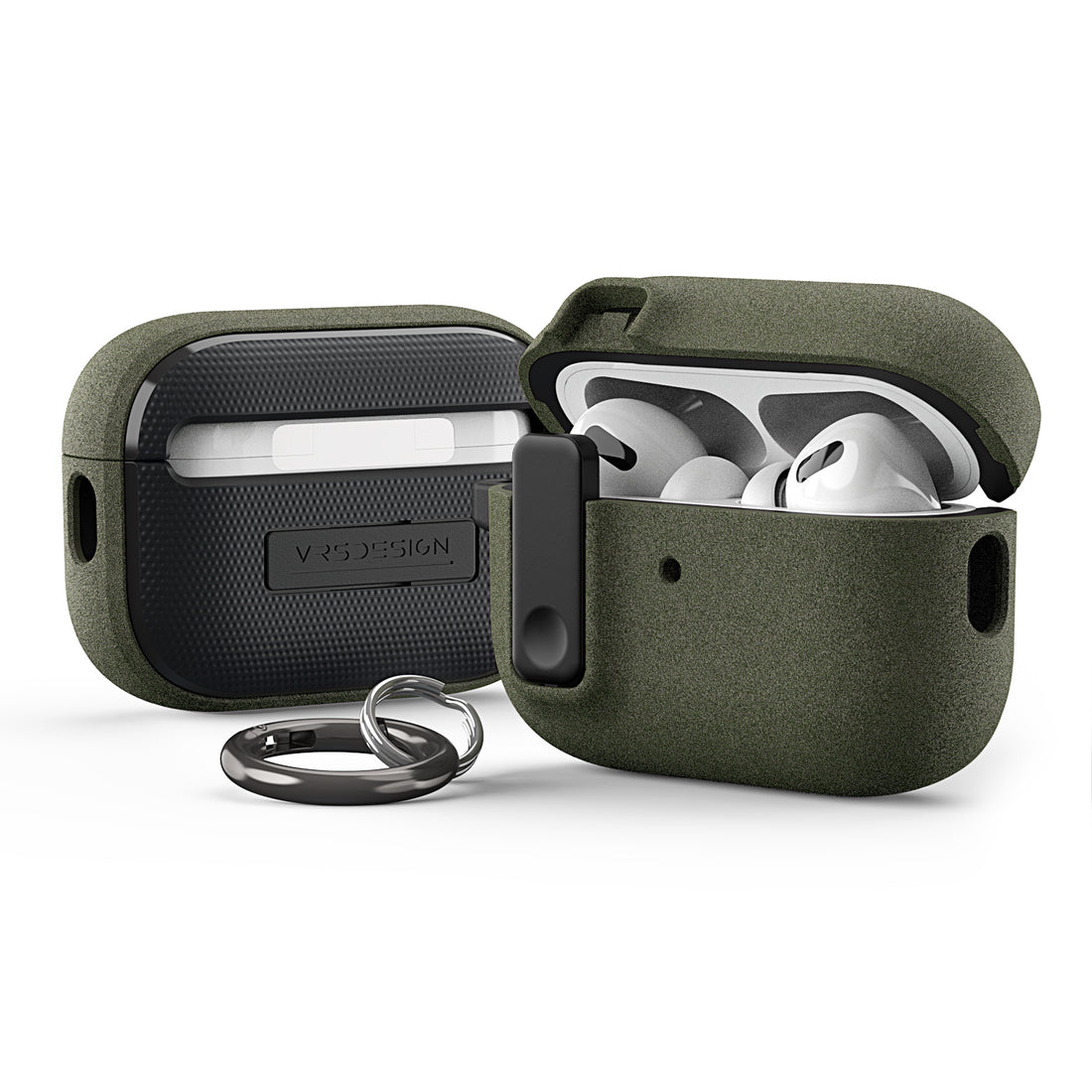 Apple AirPods Pro Modern Lock Wireless Headphones with Noise Cancellation, Rugged modern and Lightweight Slim case by VRS
