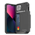 Apple 13 rugged Damda Glide Pro Wallet case with multiple durable and convenient card slot by VRS Design
