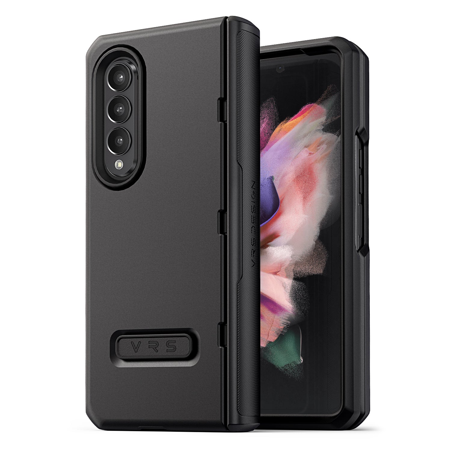 Samsung Galaxy Z Fold 3 wallet rugged case with multiple durable and convenient card slot with sleek minimalism by VRS