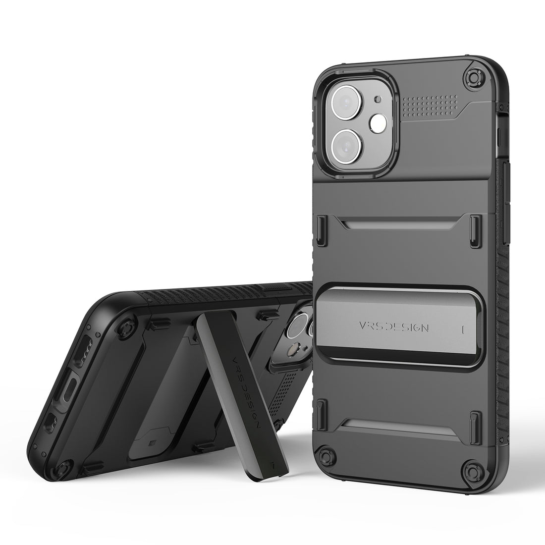 Apple 12 mini rugged Glide wallet case with multiple durable and convenient card slot with sleek minimalist look by VRS