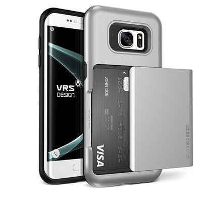 Samsung Galaxy S7 E Ultra rugged wallet case with multiple durable and convenient card slot with sleek minimalist look by VRS