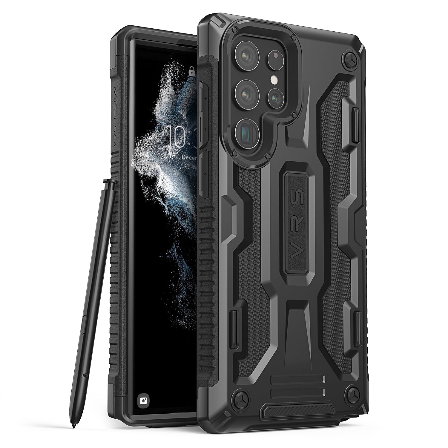 VRS Design Galaxy S22 Ultra Case Terra Guard - Matte Black VRS Design Galaxy S22 Ultra Case Terra Guard - Matte Black