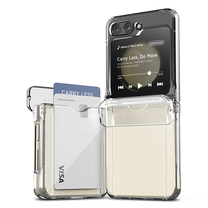Z Flip 5 Case, Clear Case Compatible Samsung Galaxy Z Flip 5