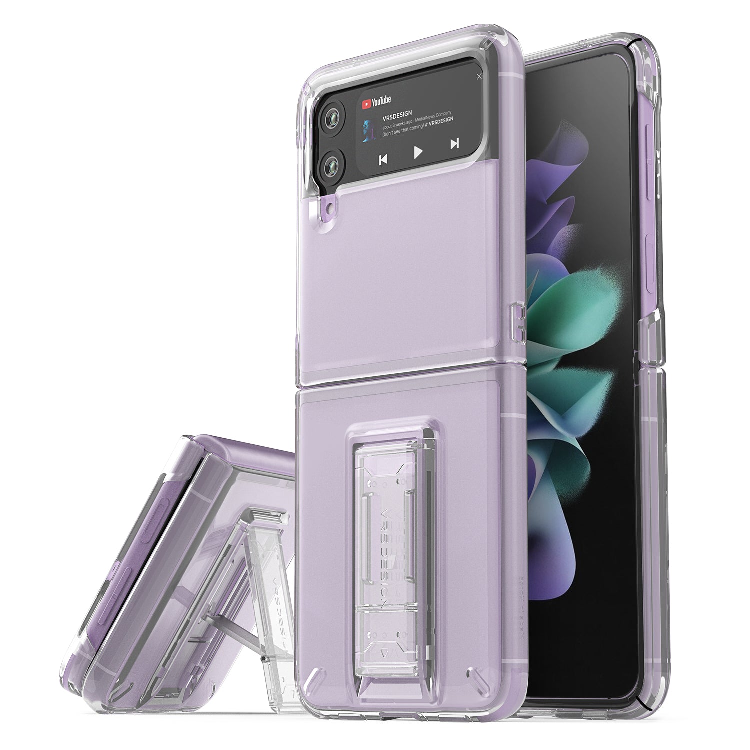 VRS Design Galaxy Z Flip 3 Case QuickStand Modern VRS Design Galaxy Z Flip 3 Case QuickStand Modern