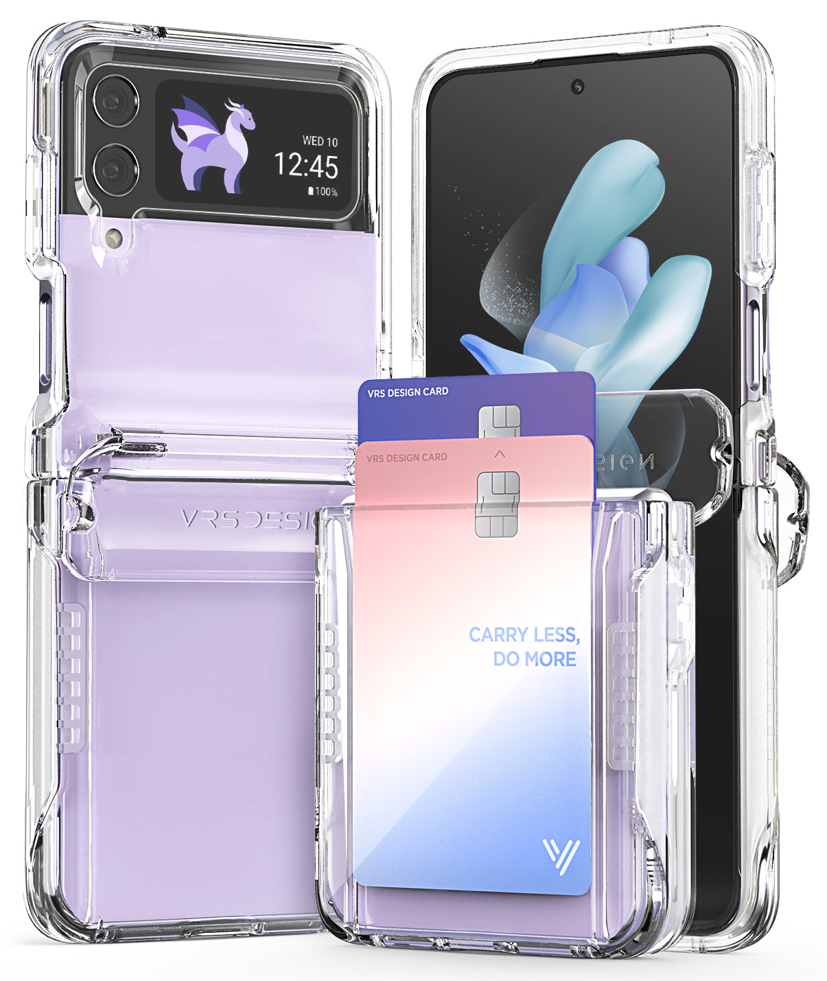 Samsung Galaxy Z Flip 4 Terra Guard Modern Go Wallet Case with Sturdy Rugged Card Holder by VRS DESIGN VRS Design Samsung Galaxy Z Flip 4 Terra Guard Modern Go Wallet Case with Sturdy Rugged Card Holder by VRS DESIGN VRS Design