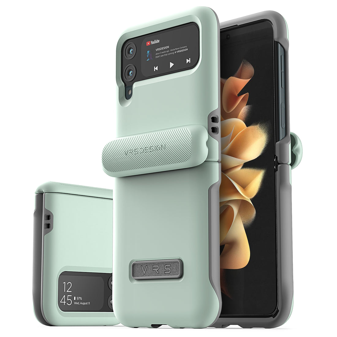 Samsung Galaxy Z Flip rugged slim case with multiple durable and convenient sleek minimalist look slim protection by VRS