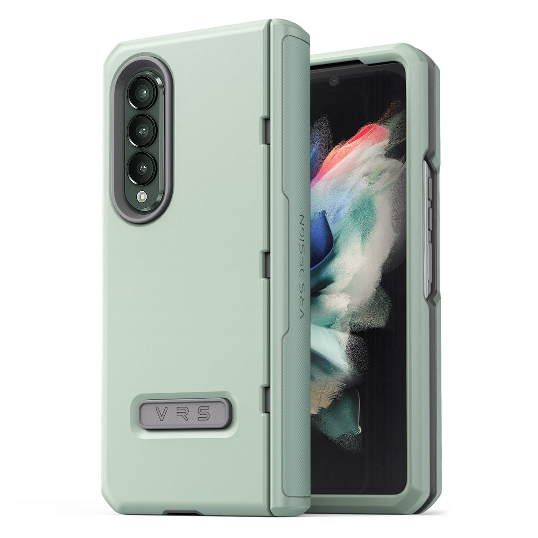 Samsung Galaxy Z Fold 3 wallet rugged case with multiple durable and convenient card slot with sleek minimalism by VRS