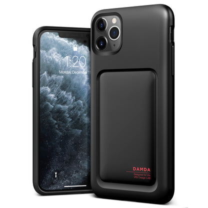iPhone 11 Pro Max Case Damda High Pro Shield Matte Black High quality TPU material for extreme drop protection with shockproof.