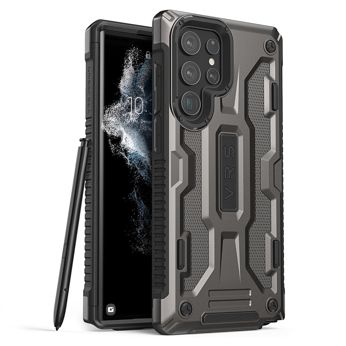Samsung Galaxy S22 Plus wallet rugged case with multiple durable and convenient card slot with sleek minimalism by VRS