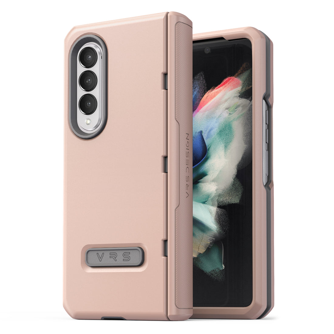 Samsung Galaxy Z Fold 3 wallet rugged case with multiple durable and convenient card slot with sleek minimalism by VRS